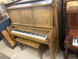 Packard Mission Style Upright Piano - PhotoNov142023_123508PM