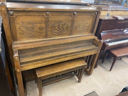 Packard Mission Style Upright Piano - PhotoNov142023_123555PM