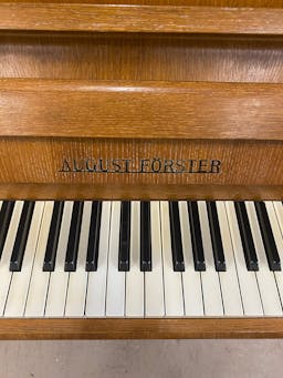 August Forster Studio Upright Piano - PhotoNov142023_125327PM