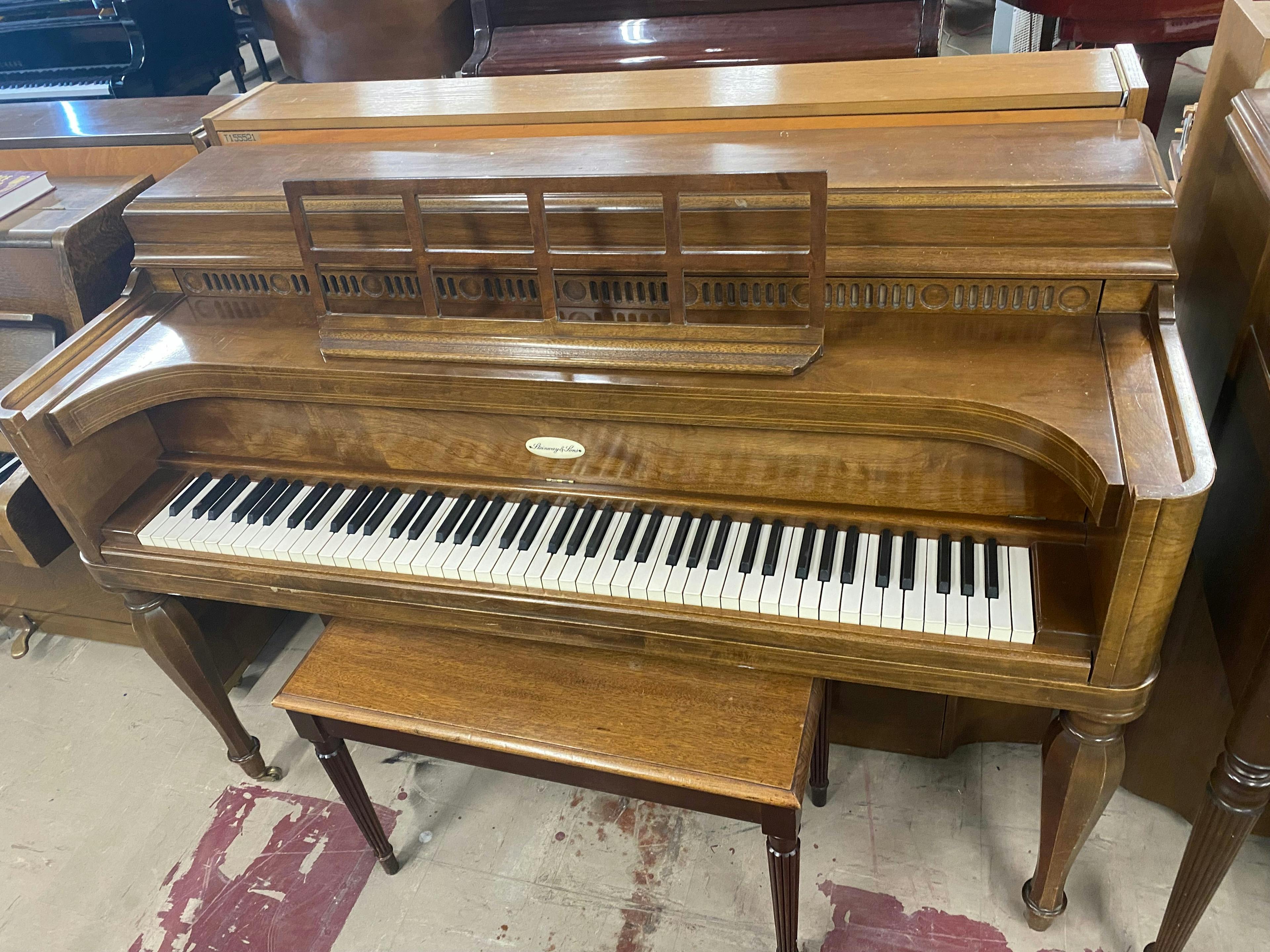 Steinway Hepplewhite Console Piano - PhotoNov142023_15751PM
