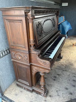 Shoninger Victorian Upright Piano - PhotoNov182023_105504AM