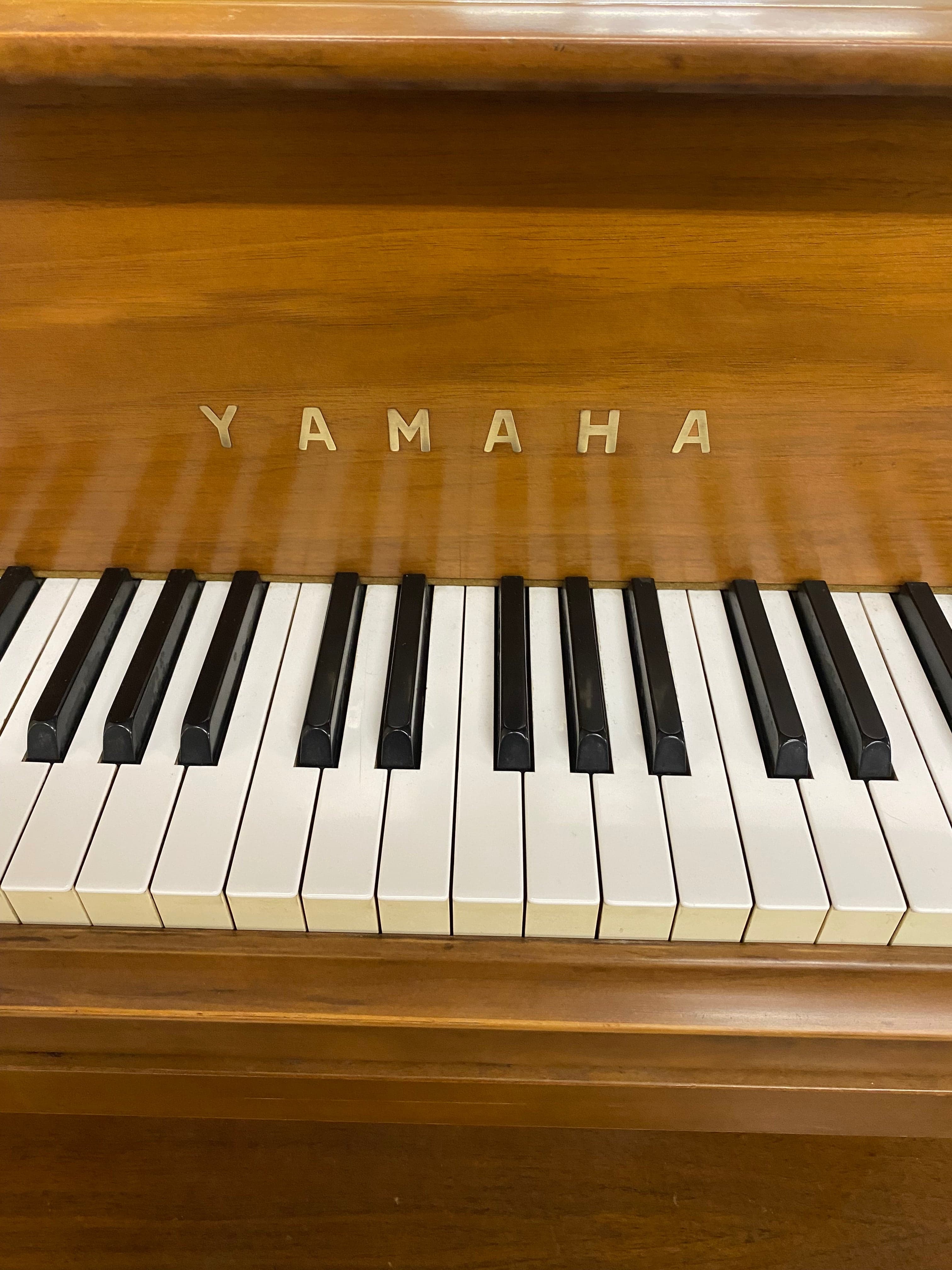 Yamaha 5’7” G2 grand in satin walnut. - YamahaG2walnutgrand-5