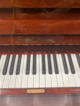 Pearl River French Case Console Piano - PhotoNov142023_54016PM